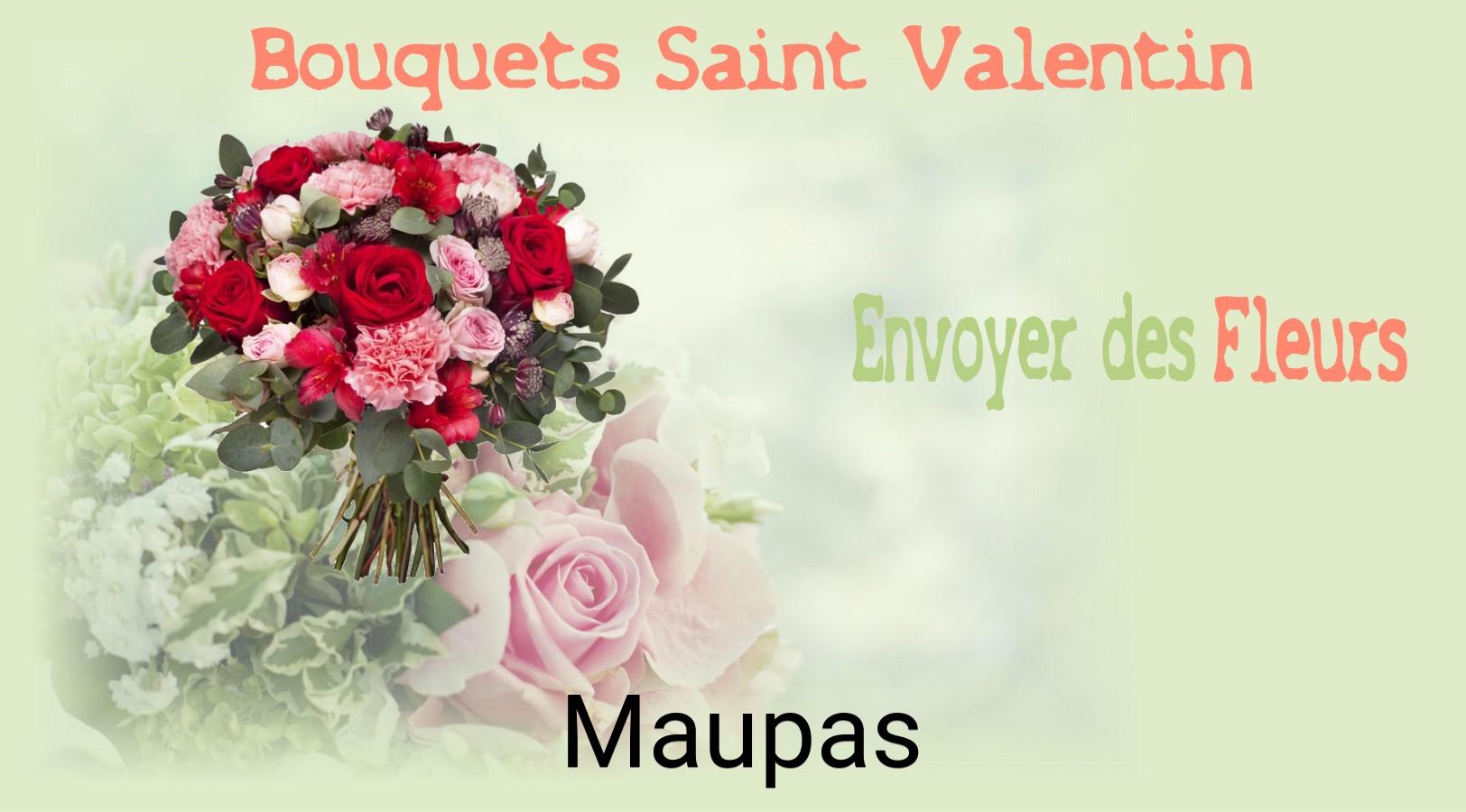 Roses de Saint-Valentin livrées à Maupas
